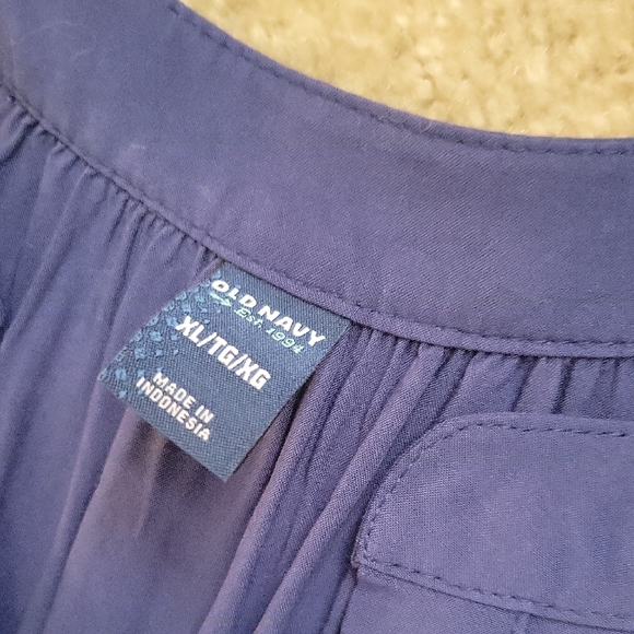 Old Navy Royal Blue Midi Dress - Picture 2 of 5